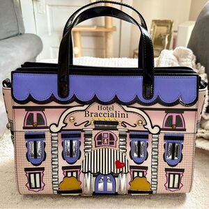 Braccialini -TUA Italian Line Grand Hotel Handbag “Rare”